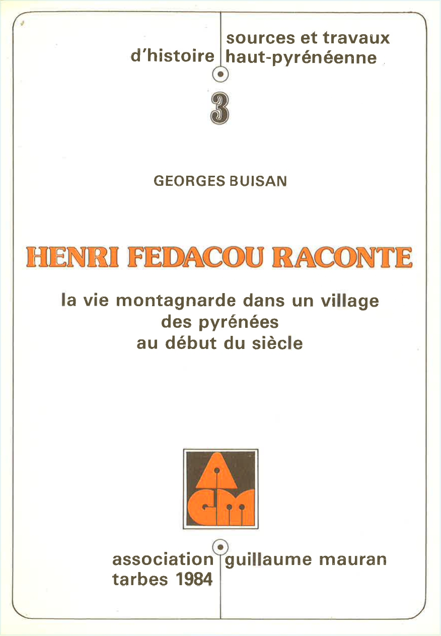 3 - HENRI FÉDACOU RACONTE